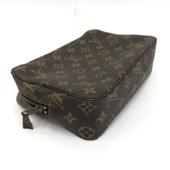 Authentic Louis Vuitton Monogram Trousse Toilette 23 Cosmetic Pouch Vanity Case - Picture 6 of 11